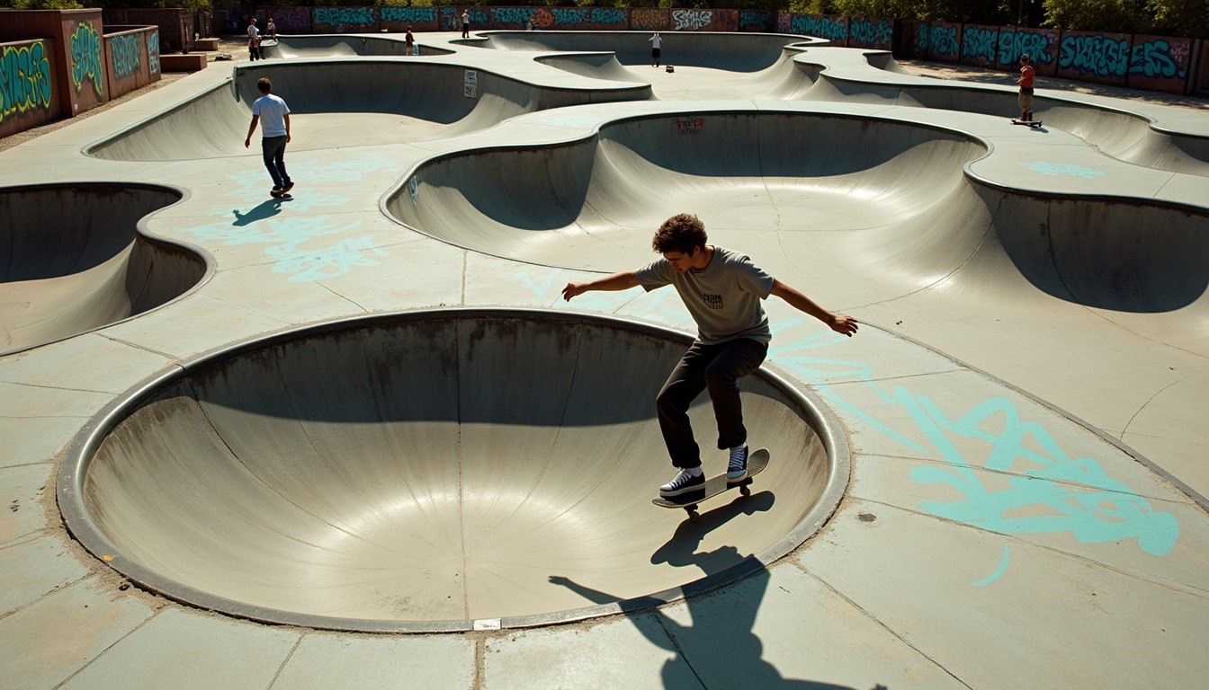 Teen skateboarding — Inner Peace Rising